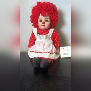 Marie Osmond 12-in Porcelain Doll Rosie